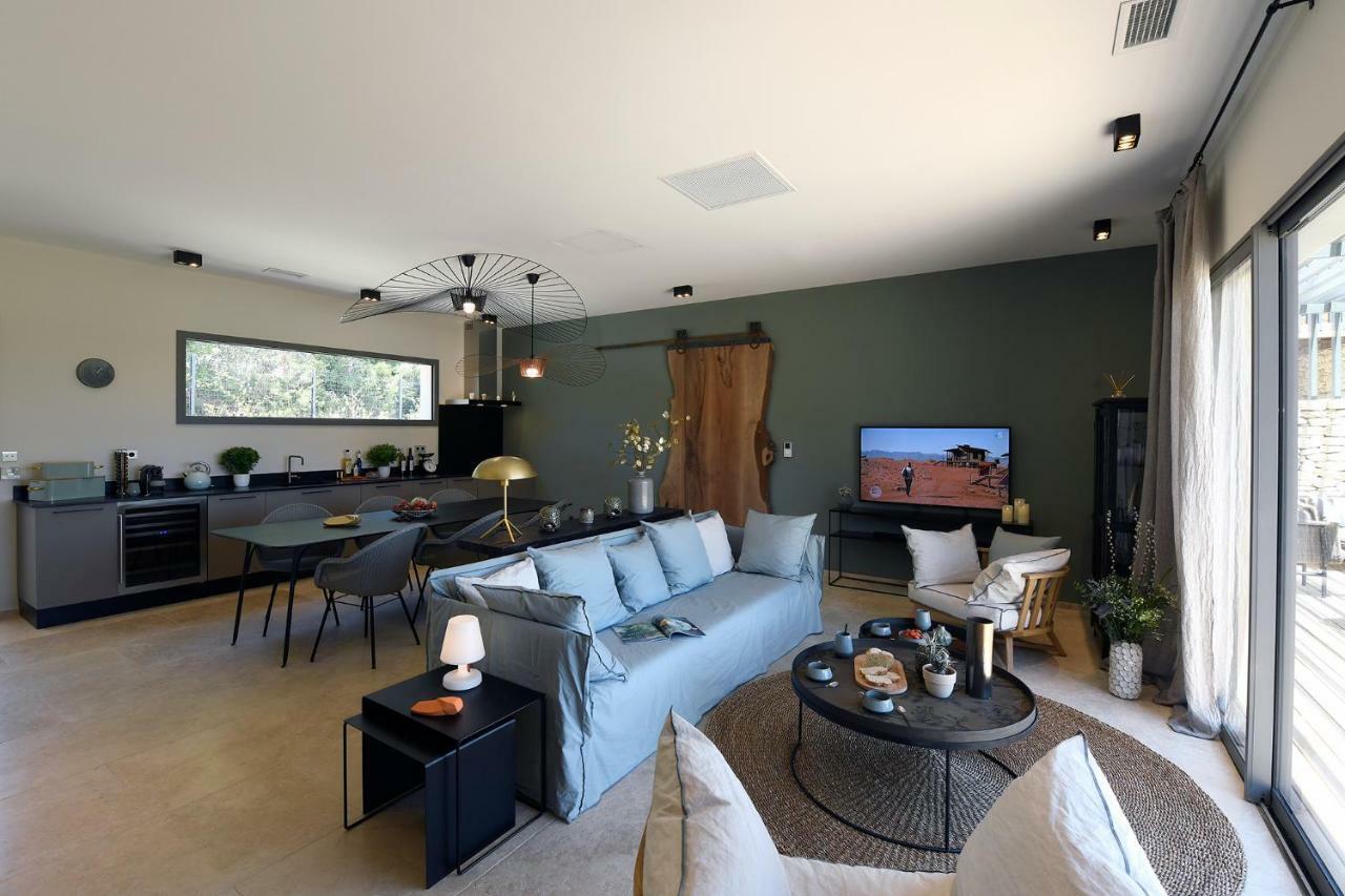 Les Loges En Provence "Villa Garrigue" Villeneuve-les-Avignon Luaran gambar
