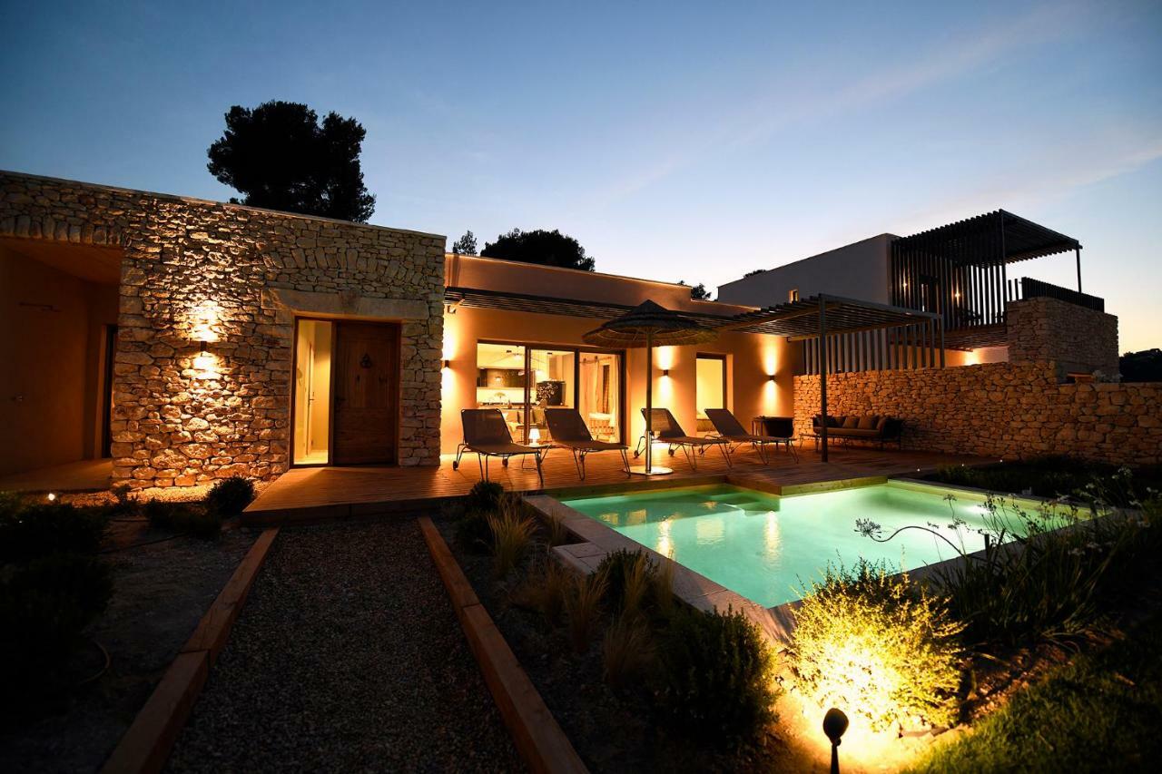 Les Loges En Provence "Villa Garrigue" Villeneuve-les-Avignon Luaran gambar