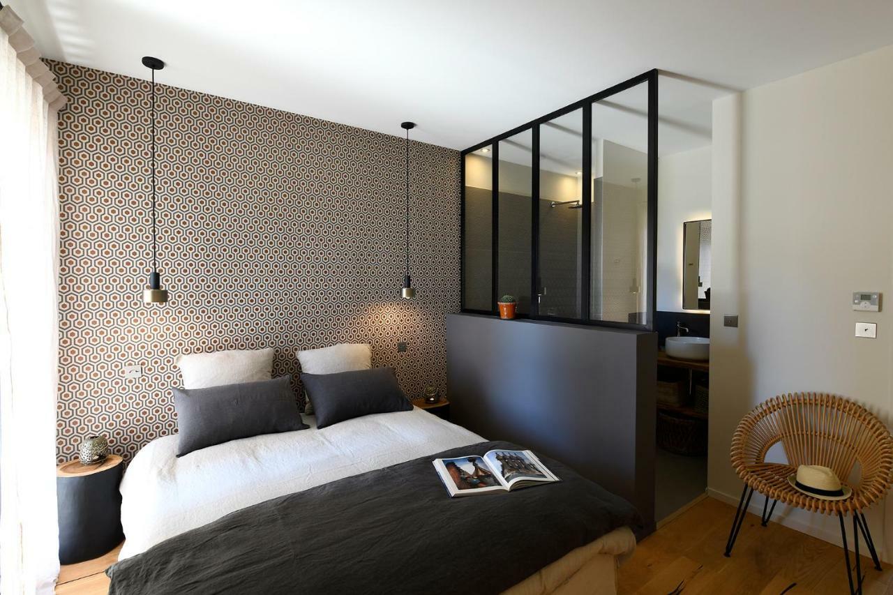 Les Loges En Provence "Villa Garrigue" Villeneuve-les-Avignon Luaran gambar