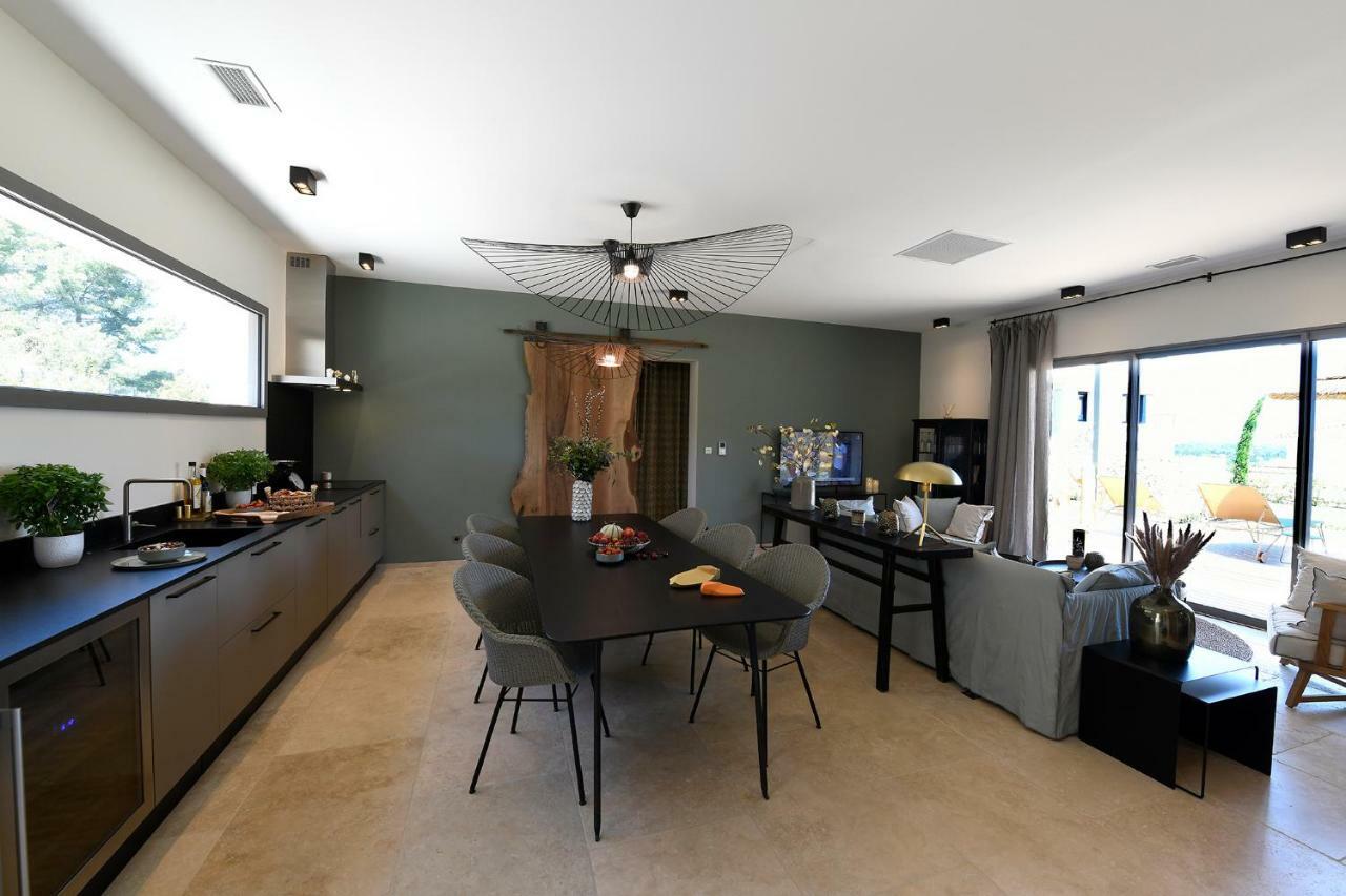 Les Loges En Provence "Villa Garrigue" Villeneuve-les-Avignon Luaran gambar