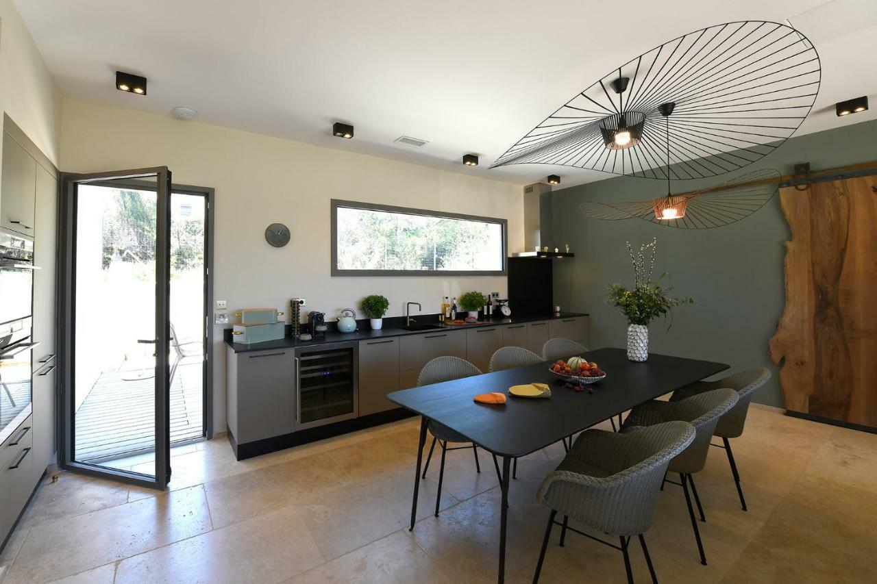 Les Loges En Provence "Villa Garrigue" Villeneuve-les-Avignon Luaran gambar